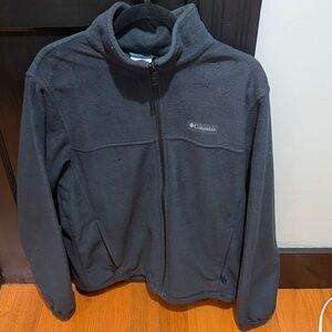 Columbia Black Full-Zip Fleece Jacket